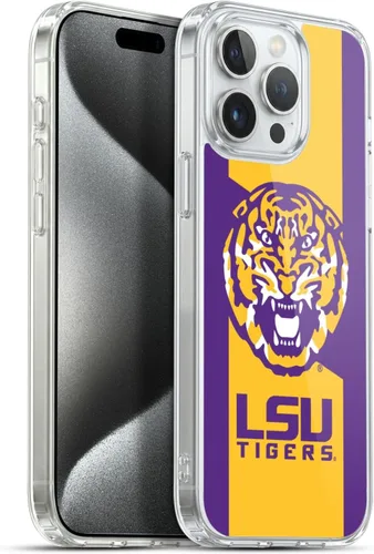 Vista 49 de Head Case Designs Funda de gel suave con licencia oficial de la Universidad Estatal de Louisiana LSU Camou compatible con Apple iPhone 7 Plus/iPhone