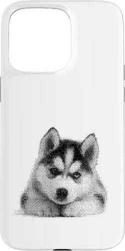 Vista 28 de Cute Siberian Husky for Dog Mom and Paw Parents Case for iPhone 16