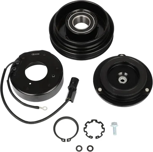 Vista 34 de CCIYU Embrague del compresor de aire acondicionado 2016-2018 para Fiat 500X 2.4L 2015-2021 para Jeep Renegade 2.4L AC Compresor para automóvil