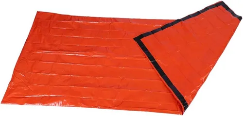 Vista 9 de Saco de dormir, saco de dormir reutilizable para exteriores, compacto y práctico para viajes de exploración salvaje, Naranja