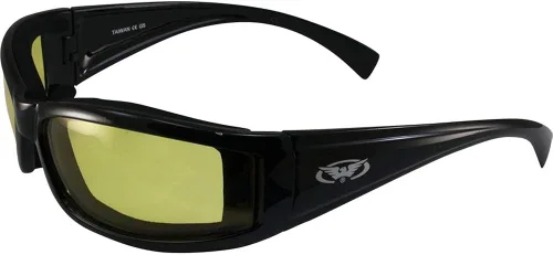 Vista 4 de Global Vision Eyewear 24 Stray Cat Series con marcos negros brillantes
