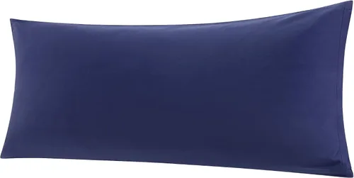 Vista 11 de Funda de almohada corporal de algodón de 400 hilos, cierre de cremallera, funda de almohada suave para el cuerpo, 20 x 48 pulgadas, castor