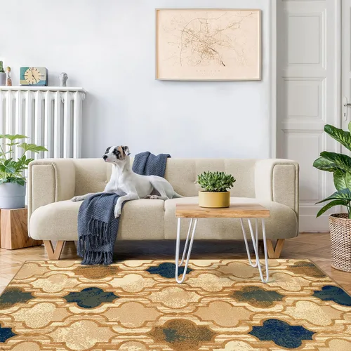 Vista 30 de BLUENILEMILLS BNM - Alfombra de pasillo para interiores con respaldo de yute, perfecta para cocina, dormitorio, madera dura, sala de estar Beige
