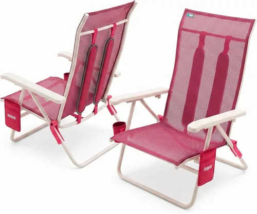 Vista 11 de Shibumi Shade Silla de playa portátil para adultos Marco de grado marino antioxidante Capacidad de 300 libras Correas acolchadas