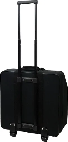 Vista 7 de SM2512 Traveler Deluxe Acordeon Outfit incluye funda enrollable y correas de hombro con arnés