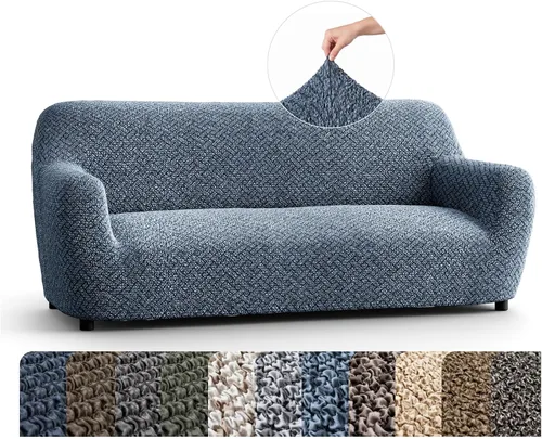 Vista 16 de PAULATO BY GA.I.CO. Funda para silla – Funda elástica para sillón – Funda de sillón para mascotas y niños – Fundas suaves para silla – Protector