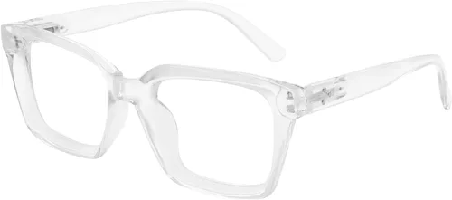 Vista 27 de Lightweight Reading Glasses Men Women Square Spring Hinges Readers 1.00 1.25 1.50 1.75 2.00 2.25 2.50 2.75 3.00