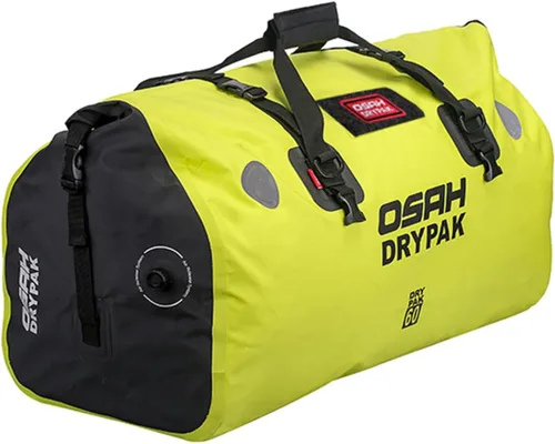 Vista 22 de Bolsa de lona impermeable y maleta - Bolsa seca para motocicleta, bolsas de sillín con cierre enrollable, gran espacio de almacenamiento, para Negro