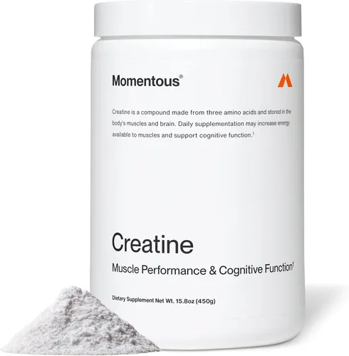Vista 11 de Momentous Polvo de monohidrato de creatina y limón, creatina en polvo, apoya la fuerza, el músculo magro y la recuperación para hombres y mujeres