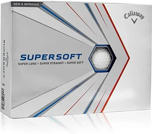 Vista 2 de Callaway Golf Supersoft AlignXL - Pelotas de golf personalizadas
