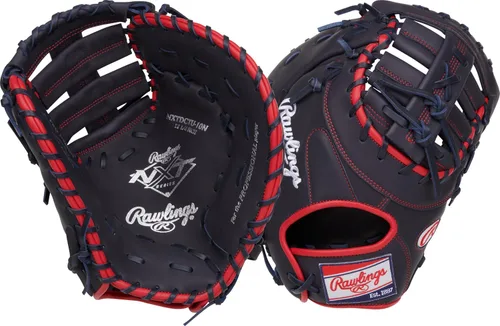Vista 8 de Rawlings Serie de guantes de béisbol juveniles NXT Ajuste de contorno Múltiples estilos