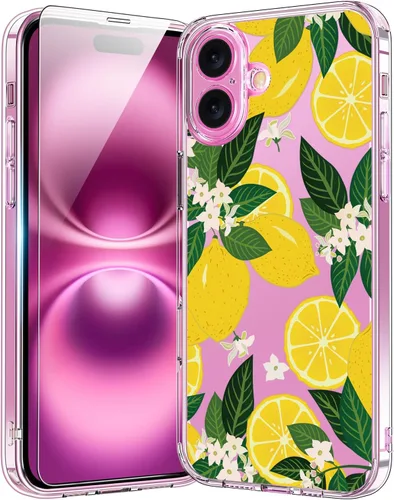 Vista 96 de bicol - Funda protectora a prueba de golpes para iPhone 15 Plus, funda delgada de acrílico transparente y diseños modernos para niña y mujer, 6.7