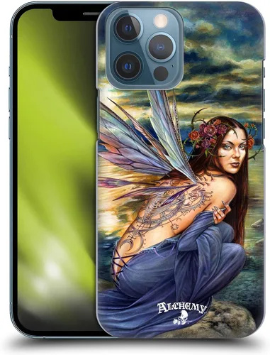 Vista 10 de Head Case Designs Officially Licensed Alchemy Gothic Black Romance Wing Hard Back Case Compatible with Apple iPhone 13 Pro Max