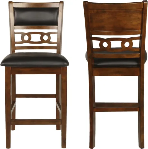 Vista 20 de New Classic Furniture Sillas de comedor Gia, juego de 2, color marrón