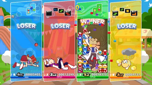 Vista 7 de Puyo Puyo Tetris Online Game Code