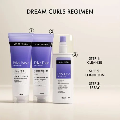 Vista 9 de John Frieda Frizz-Ease Dream Curls Daily Styling Spray - 6.7 oz