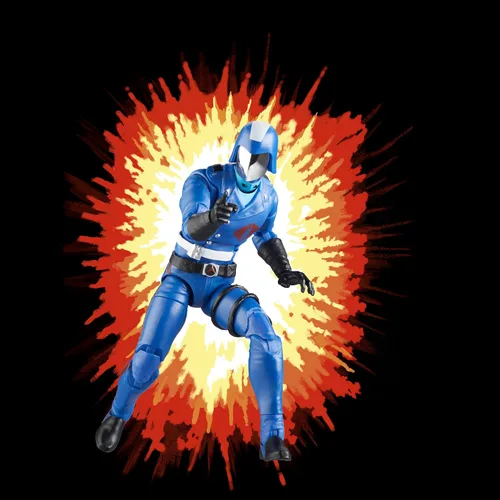 Vista 8 de G.I. Joe Classified Series Retro Cardback Cobra Commander, figura de acción coleccionable de 6 pulgadas con 8 accesorios