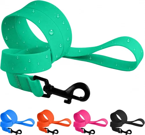 Vista 12 de CollarDirect Correa impermeable para perro, pequeña, mediana grande, duradera, para caminar, entrenamiento, correr, rosa, negro, azul, naranja