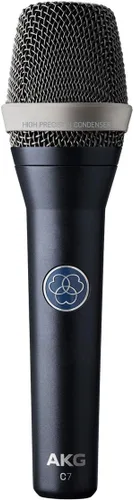 Vista 2 de AKG Pro Audio AKG C7 - Micrófono condensador, cuerpo azul grisáceo mate