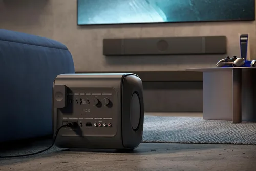 Vista 9 de KEF XIO Dolby Atmos 5.1.2 Barra de sonido (negro pizarra)