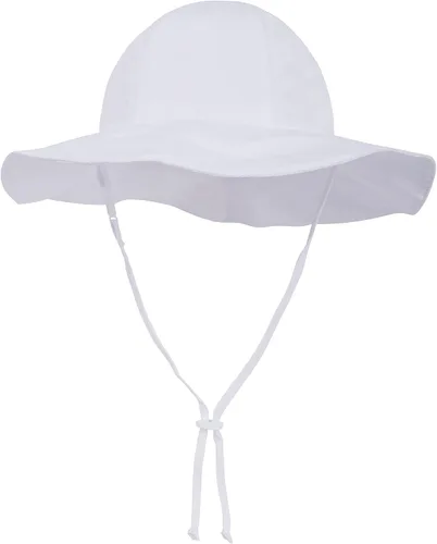 Vista 2 de SimpliKids Sombrero de sol para bebé de ala ancha con protección solar UPF 50+ UV Ray