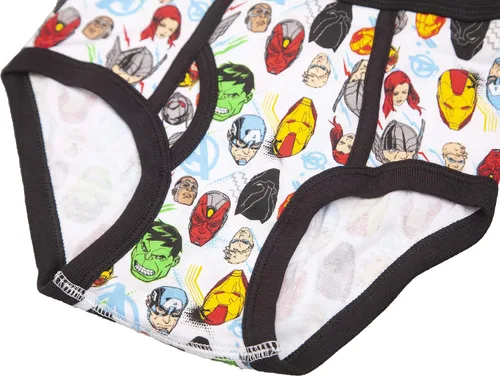 Vista 4 de Ropa interior de los Vengadores de Marvel para niños grandes., Marvel Avengers - Ropa interior para niños, 8