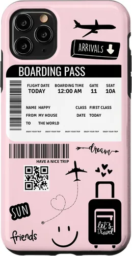 Vista 13 de Funda rosa para iPhone 14 Pro Max