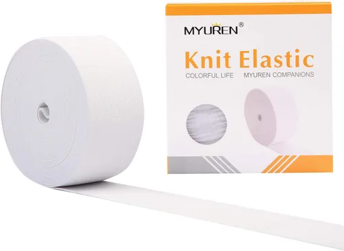 Vista 12 de MYUREN - Cinta de alta elasticidad para coser, banda, bobina o carrete elástico