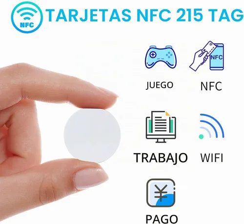 Vista 3 de 50pcs NFC Tags NFC Pegatinas
