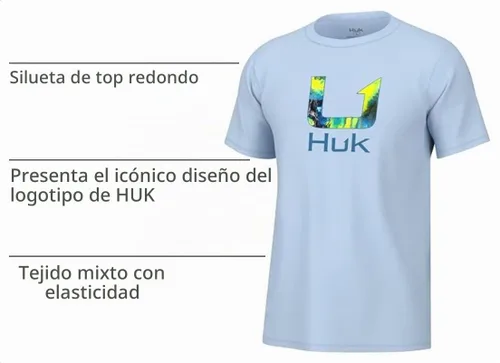 Vista 53 de HUK Mens Fishing Graphic Tee, Performance Short Sleeve, Quick-Dry Bass Bones - Búho nocturno