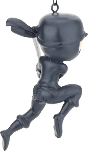 Vista 6 de Tree Buddees Karate Ninja con espada adornos navideños