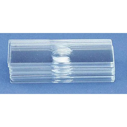Vista 2 de SEOH - Paquete de 6 láminas para microscopio con surco único.