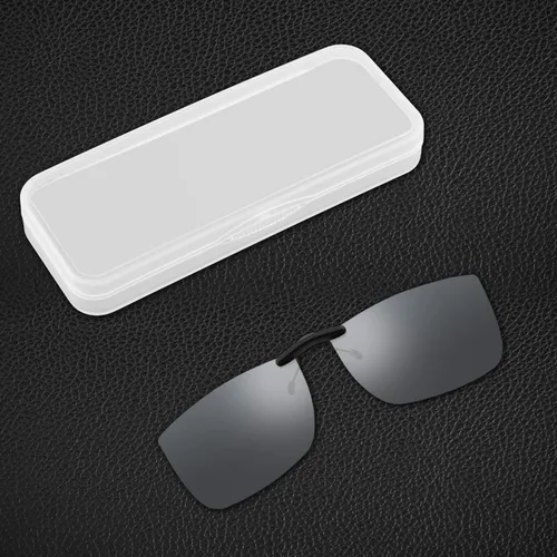 Vista 7 de OCCI CHIARI hombres clip en gafas de sol con protección UV400 gafas de conducción sobre gafas recetadas