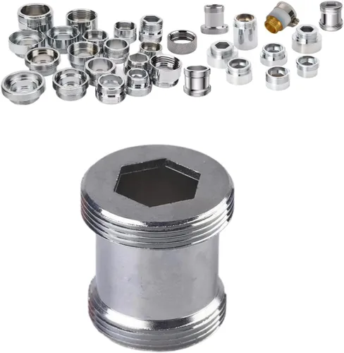 Vista 16 de Adaptador de grifo, accesorio de manguera de fregadero para grifo, grifo de extensión adecuado para conectar fregadero, cocina, baño, grifo