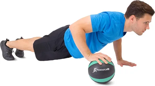 Vista 3 de ProsourceFit Balón Medicinal Ponderado para Entrenamientos de Cuerpo Completo, 8 libras.