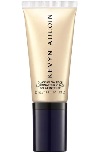 Vista 10 de Kevyn Aucoin Glass Glow Face: resaltador húmedo universal multiusos para rostro y cuerpo. Crea una piel hidratada brillante de aspecto juvenil