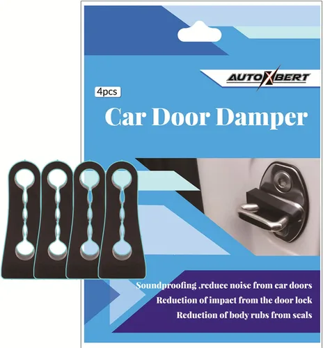 Vista 7 de AUTOXBERT Cerradura de puerta de coche sello sordo amortiguador amortiguador insonorizado para Nissan Qashqai X-Trail Tiida Juke Rogue Note Altima