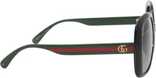 Vista 3 de Gafas de sol Gucci GG 0714 SA- 001 negrogris verde Negro gris verde