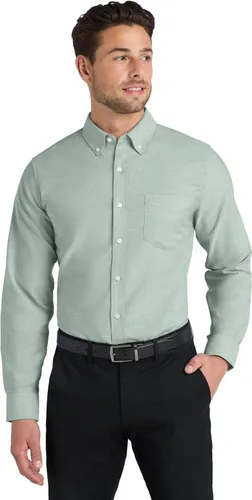 Vista 13 de Port Authority Camiseta Oxford SuperPro. S658 Negro