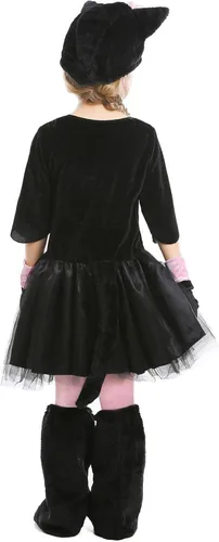 Vista 2 de Cuteshower Disfraz de gato de Halloween para disfraz de animal infantil