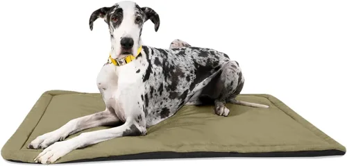 Vista 24 de K9 Ballistics Almohadilla Resistente Ripstop para Jaula de Perro - Alfombra Duradera y Lavable a Máquina para Perrera y Viaje para Cachorros