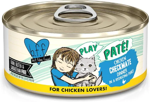 Vista 11 de Weruva B.F.F. Play - Best Feline Friend Paté Lovers, Aw Yeah!, T.T.Y.L. de atún y pavo con atún y pavo, lata de 2.8 onzas (paquete de 12)