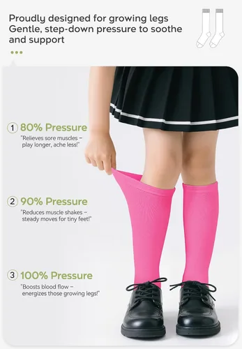 Vista 40 de Zando Calcetines de fútbol para niños, hasta la rodilla, para jóvenes, béisbol, fútbol, sóftbol, niños y niñas, de algodón suave sobre