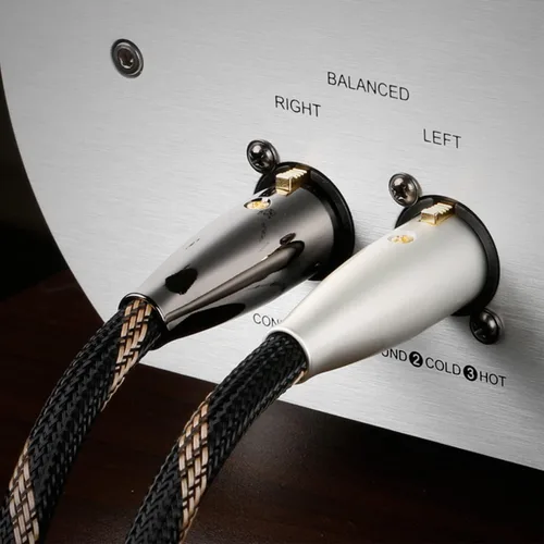 Vista 4 de SKW Un par de cables equilibrados XLR macho a XLR hembra de 3 pines para micrófonos y equipos de estudio, cable blindado trenzado de alta