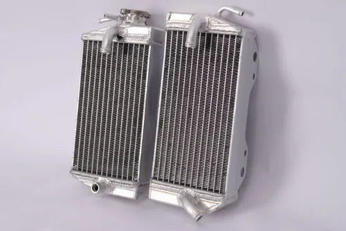 Vista 2 de Radiador de aluminio de refrigeración del motor para Honda CRF450R 2002 2003 2004 (izquierda+derecha)
