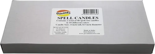 Vista 3 de Govinda - Velas de hechizo (40 velas) - 4" x 1/2