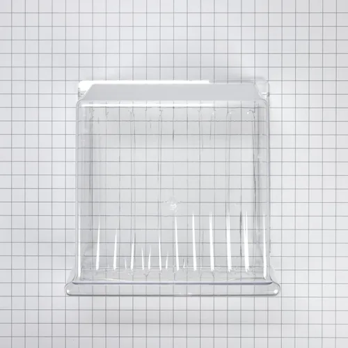 Vista 4 de Whirlpool WP67002633 Pieza de repuesto para cajón de fresas de refrigerador SxS original OEM - Reemplaza 12530501, 12530505, 12530505N y más