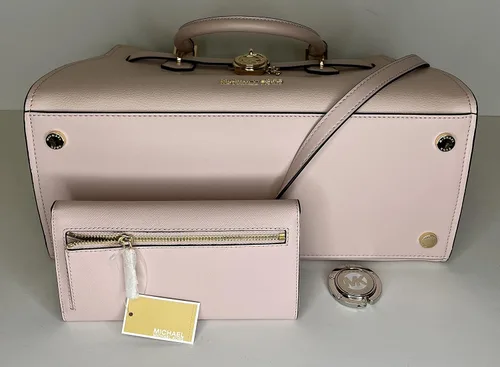 Vista 5 de MICHAEL Michael Kors Hamilton MD - Bolsa con cartera triple y gancho para bolso