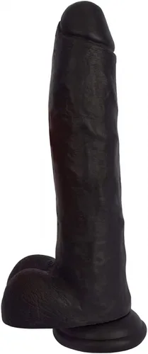 Vista 14 de Curve Novelties Jock Dong con bolas, negro, 6 pulgadas