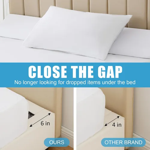 Vista 8 de MEGCXIT Almohada de cuña de cama 3PCS para dormir y almohada de elevación de piernas después de la cirugía